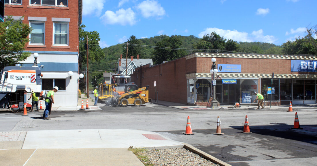 PennDOT contractor continues work on Main Street News, Sports, Jobs